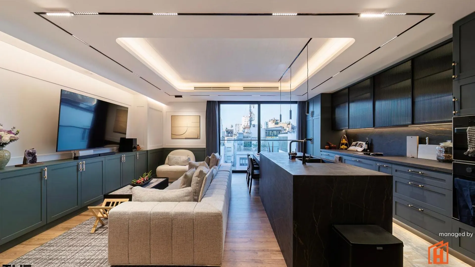 The Ahouse High-End Interior Design Building Daire Ho Şi Min