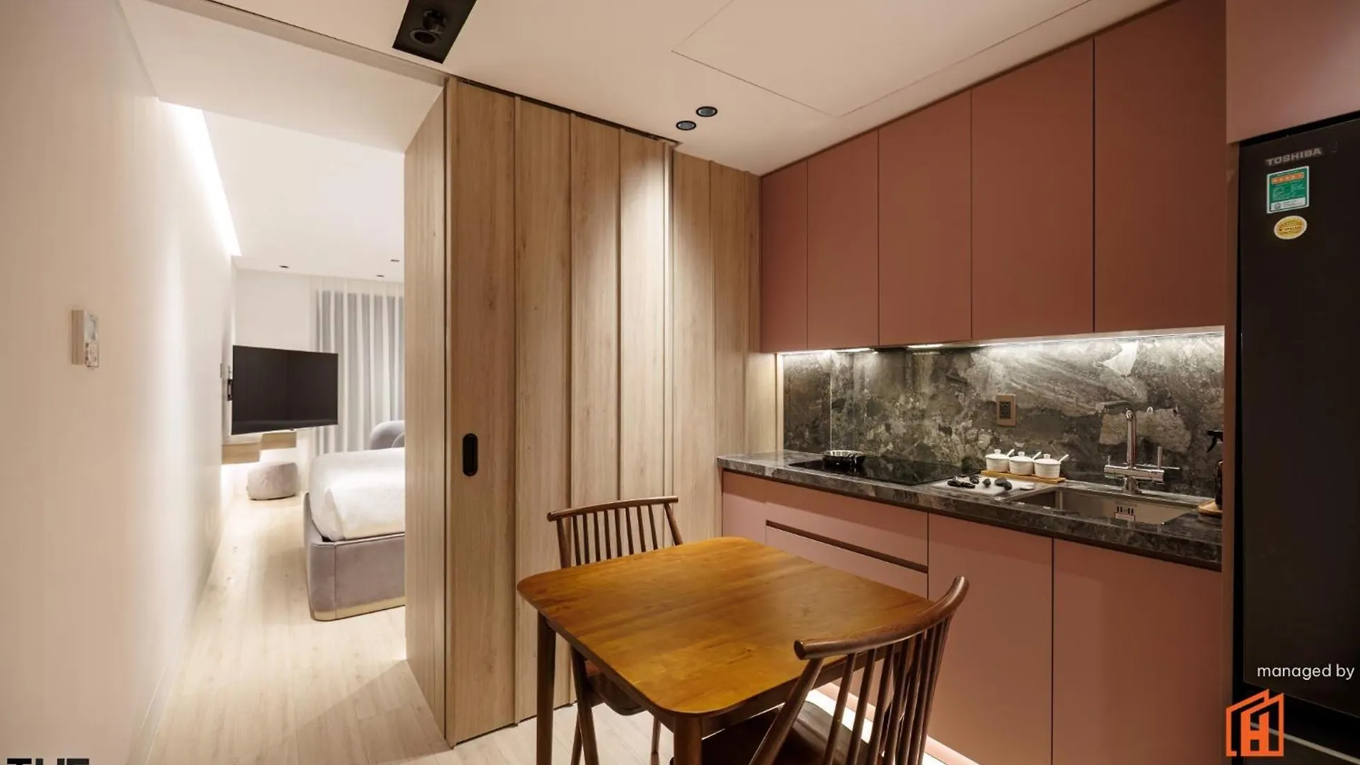 The Ahouse High-End Interior Design Building Apartment Ho Chi Minh City Vietnam