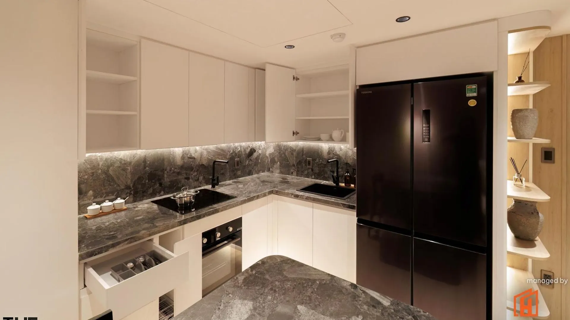 The Ahouse High-End Interior Design Building Apartment Ho Chi Minh City