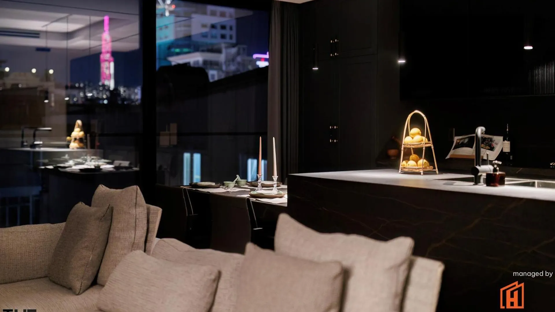 The Ahouse High-End Interior Design Building Apartment Ho Chi Minh City