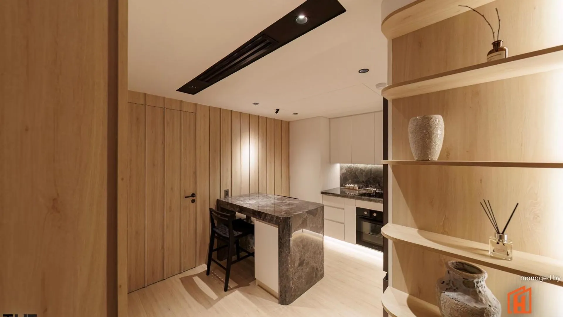 The Ahouse High-End Interior Design Building Apartment Ho Chi Minh City