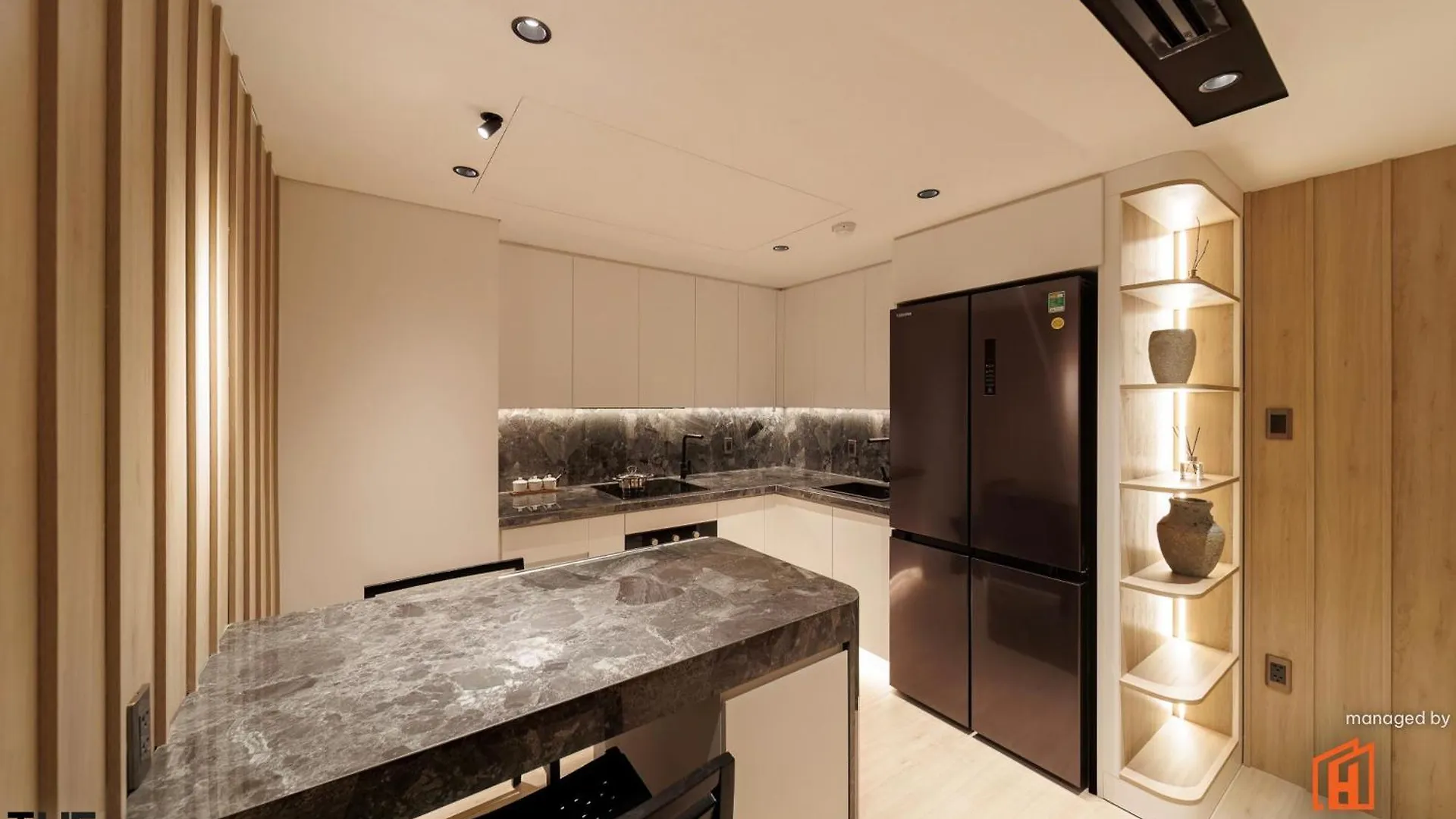 The Ahouse High-End Interior Design Building Apartment Ho Chi Minh City
