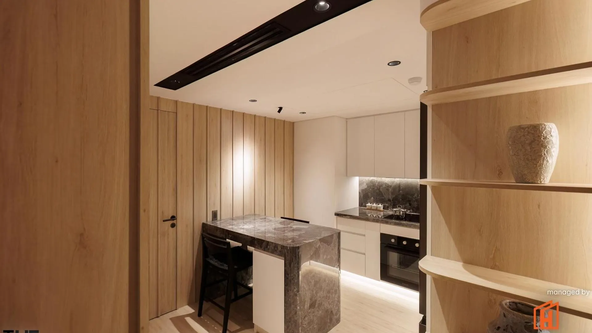 The Ahouse High-End Interior Design Building Apartment Ho Chi Minh City
