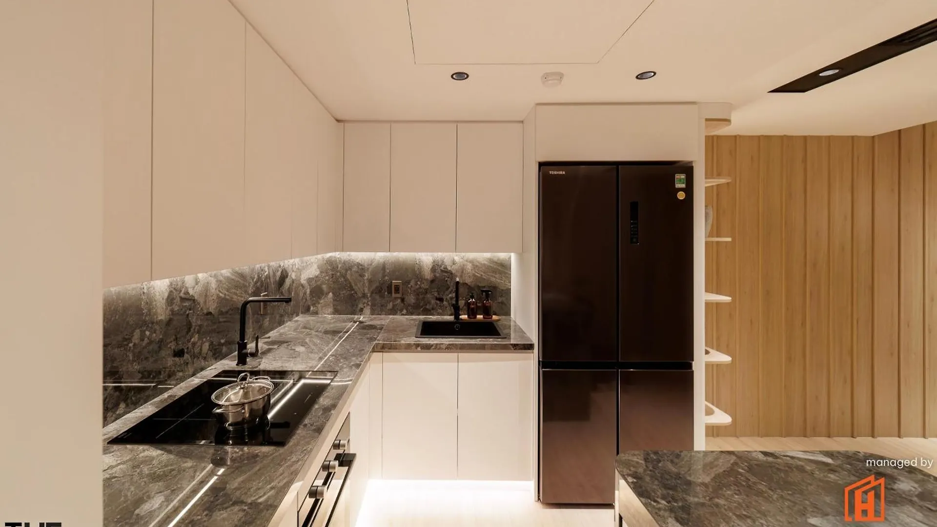The Ahouse High-End Interior Design Building Apartment Ho Chi Minh City
