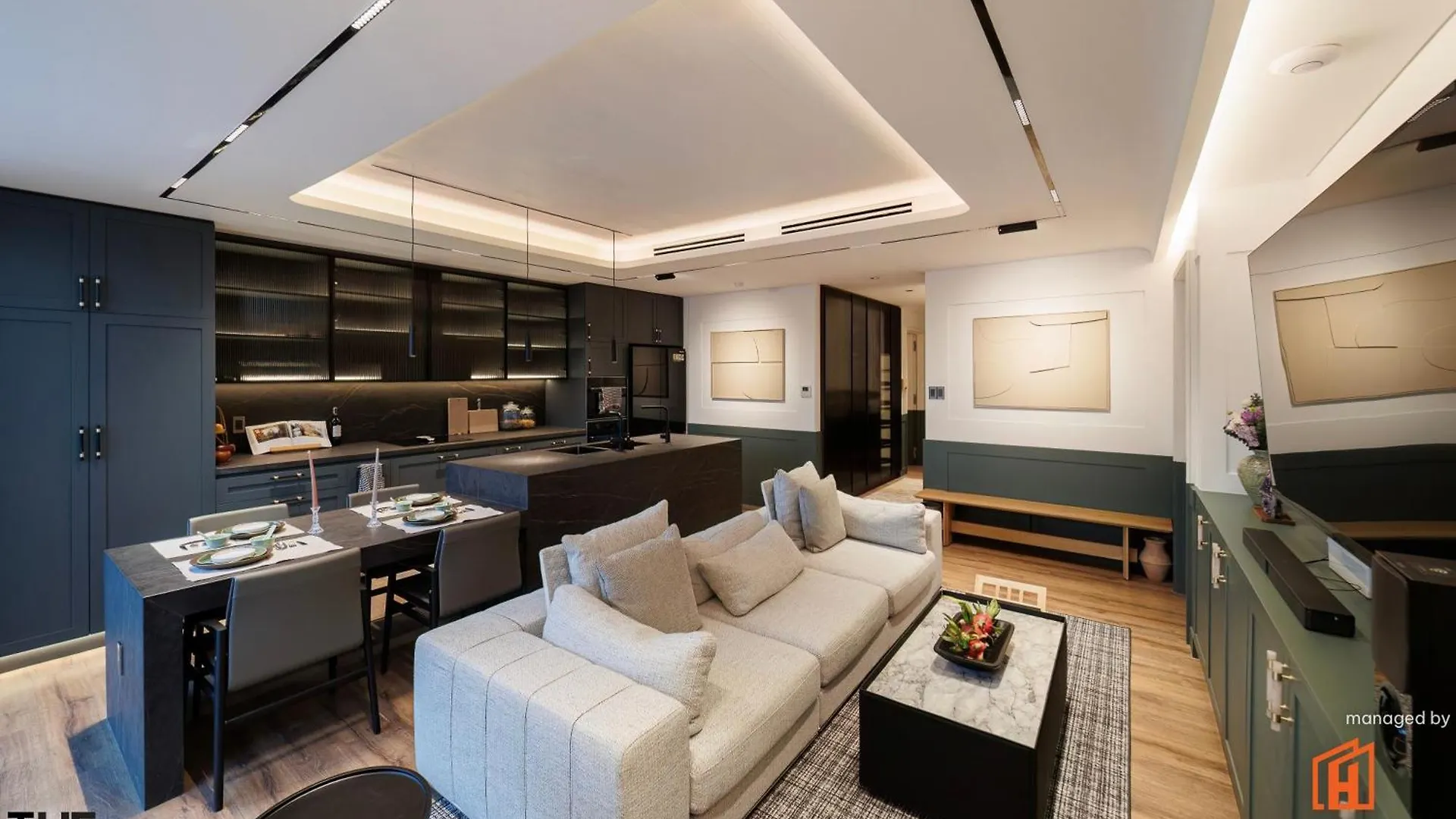 The Ahouse High-End Interior Design Building Apartment Ho Chi Minh City