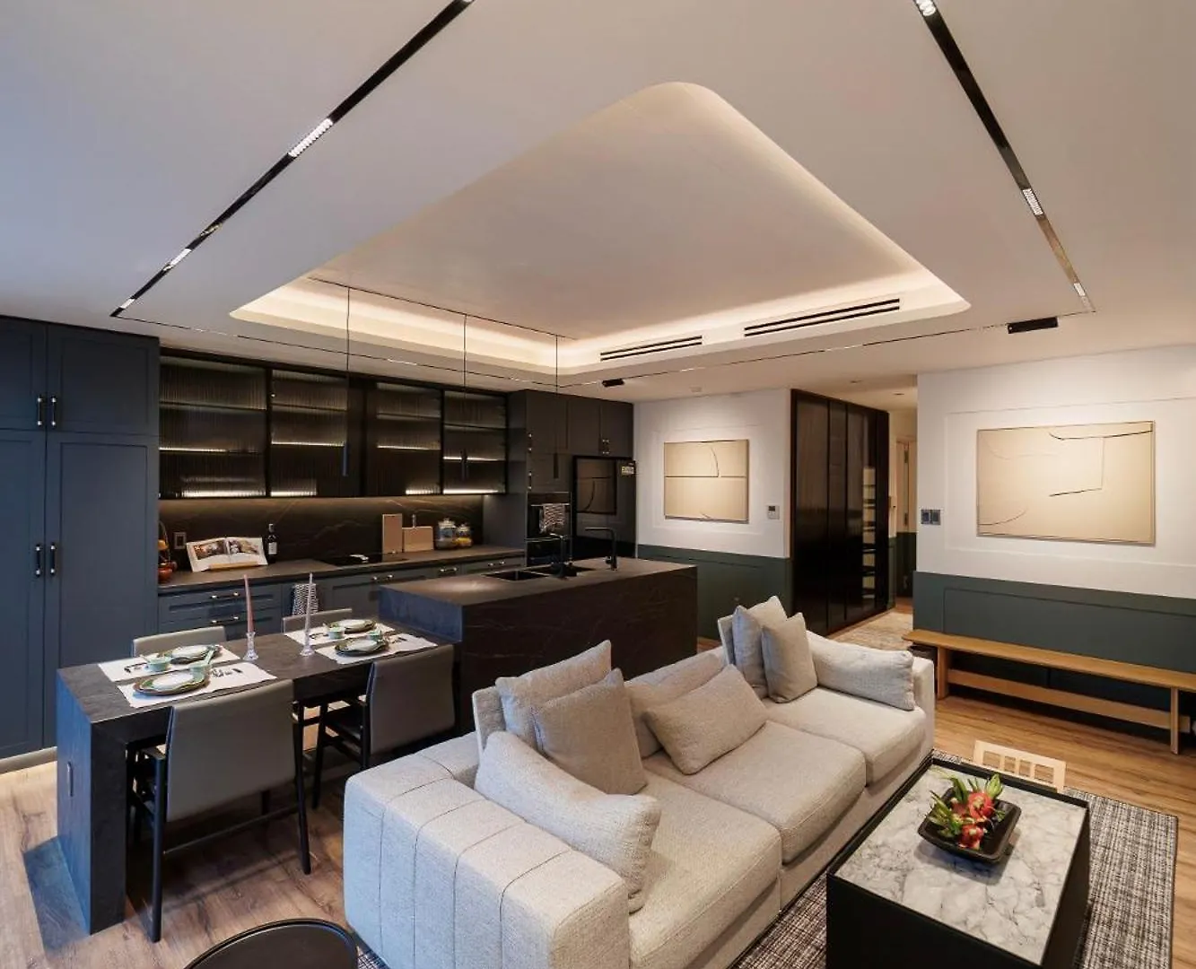 The Ahouse High-End Interior Design Building Apartment Ho Chi Minh City