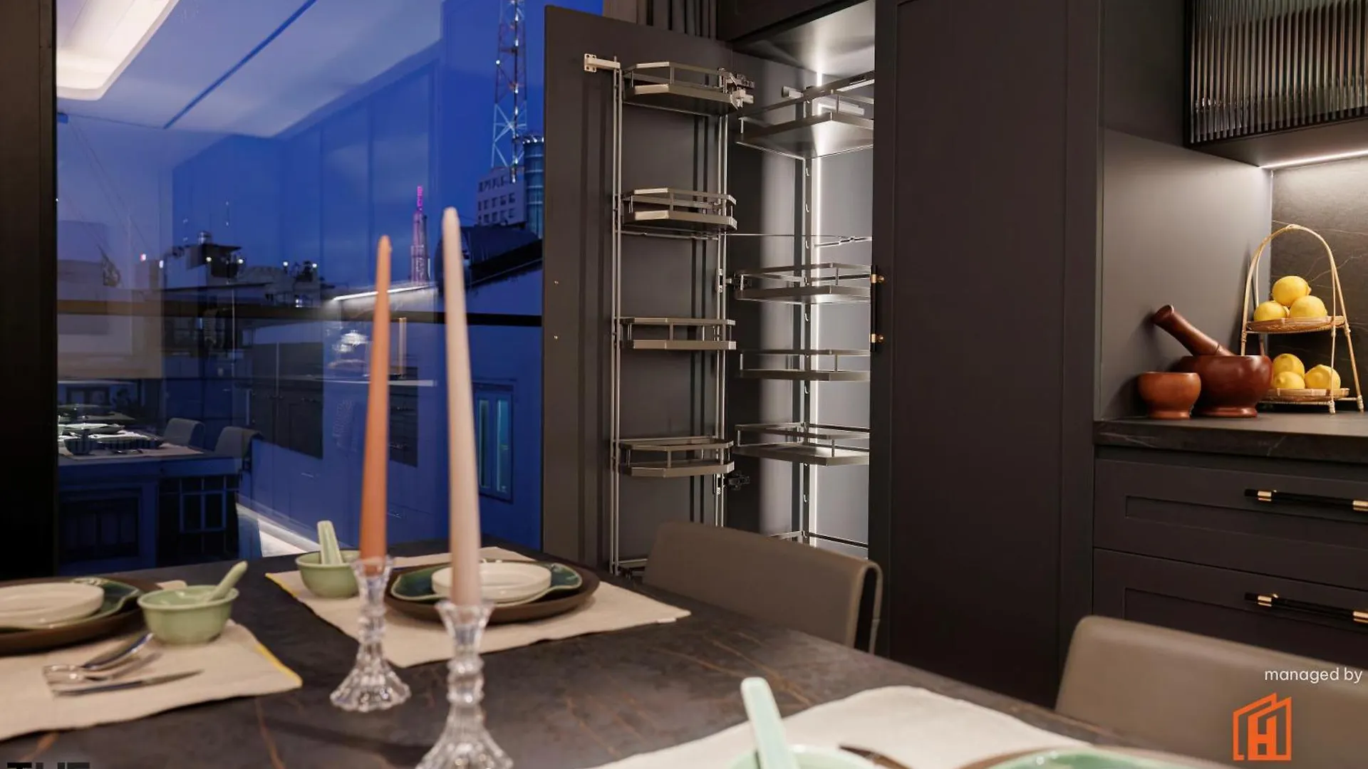 Apartmán The Ahouse High-End Interior Design Building Ho Či Minovo Město